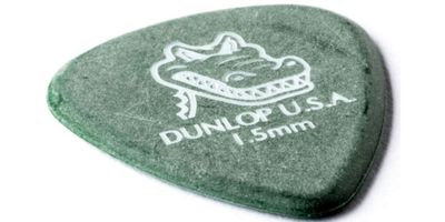 Imagen 2 del producto Set Uñetas Dunlop Gator Grip Verde 1.5mm DUNL417P1.50