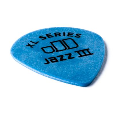 Imagen 2 del producto Uñetas Dunlop 498 Tortex Jazz III Pick 1.0 pack 12
