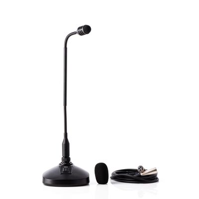 Mic dinámico unidireccional cuello ganso MP-5 ISK c/phantom