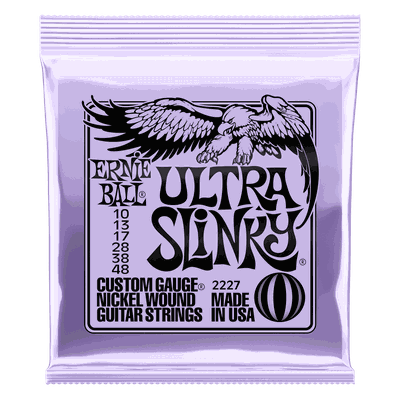 SET DE CUERDAS ERNIE  BALL ULTRA SLINKY 10 – 48