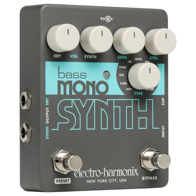 Imagen 2 del producto Pedal Sintetizador de Bajo Mono Synth Electro Harmonix