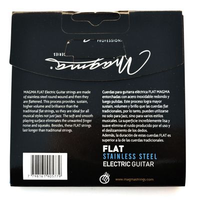 Imagen 2 del producto Set Cuerdas Guitarra Eléctrica  Flat GE170SF Magma