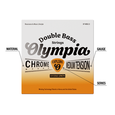 Imagen 2 del producto Set Contrabajo XP-WB610 Olympia