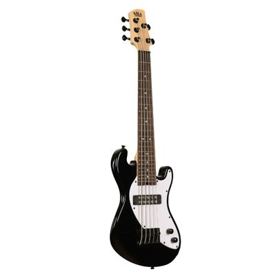 Imagen 2 del producto U-Bass Cuerpo Sólido 5 Cuerdas Fretted Ubass-SB5-BK-FS Kala