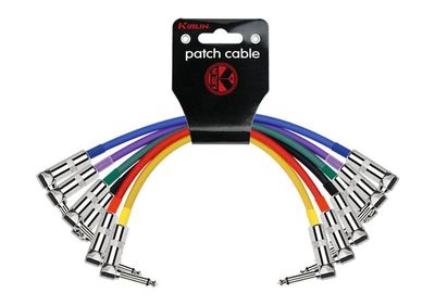 Pack 6 Cable patch ángulo 0,15M Ipv6-243-0,15 Kirlin