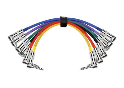 Imagen 2 del producto Pack 6 Cable patch ángulo 0,15M Ipv6-243-0,15 Kirlin