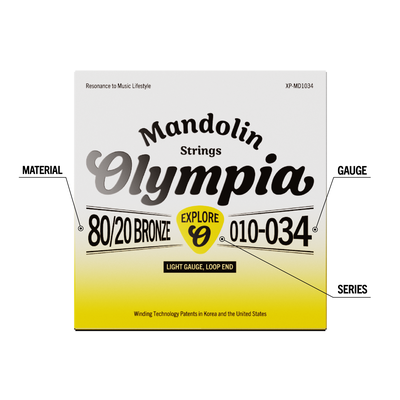 Imagen 2 del producto Set Mandolina XP-MD1034 Olympia