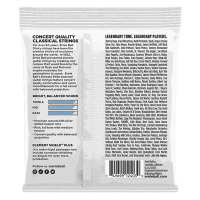 Imagen 2 del producto Cuerdas Guitarra Clásica Ernesto Palla Ernie Ball 2403