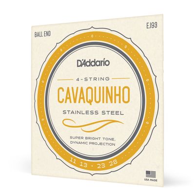 Set de cuerdas Cavaquinho Stainless EJ93 Daddario