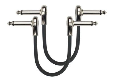 Imagen 2 del producto Pack 2 Patch Cable Pedal 0,3M Ángulo PSK2-243-0,3m Kirlin