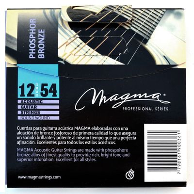 Imagen 2 del producto Set Cuerdas Guitarra Acustica GA140PB Magma