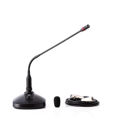 Mic condensador unidireccion cuello ganso MG-2 ISK s/phantom