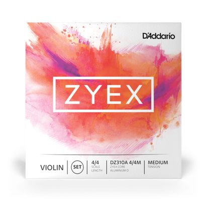 Imagen 2 del producto Set de cuerdas Violín 4/4 Zyex Alum Med DZ310A 4/4M Daddario