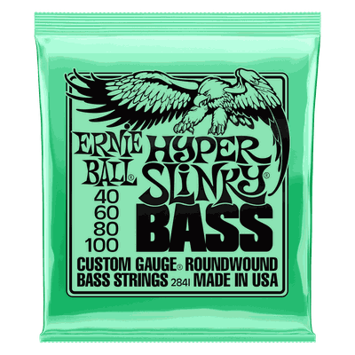 Cuerdas Bajo Eléctrico Hyper Slinky 40-100 Ernie Ball 2841