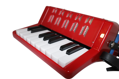 Imagen 2 del producto Acordeon de Plastico 17 Teclas 8 bajos ALL104-1RD Allegro