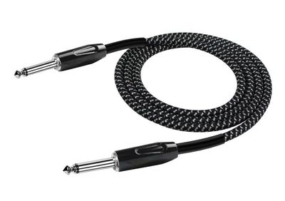 Imagen 2 del producto Cable Instrumento 10M 1/4'' Mono Plug Tejido Iwcx-201B-10