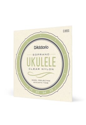 Imagen 2 del producto Set de cuerdas Ukelele Soprano Clear EJ65S Daddario