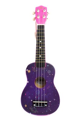 Imagen 2 del producto Pack Ukelele Soprano Hana Galax+Funda+Afinador+Strap Allegro