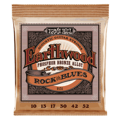 SET DE CUERDAS ERNIE BALL EARTHWOOD BRONZE 10–52