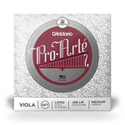 Imagen 2 del producto Set cuerdas Viola Proarte 4/4 Med J58 LM Daddario