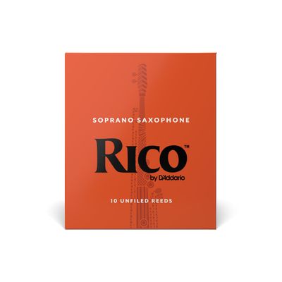 Imagen 2 del producto Caña Saxo Soprano 3.0 pack 10 Rico RIA1030 Daddario