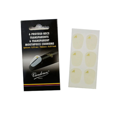 Set de parche transparente 0,35mm (6 uds) VMC6+ Vandoren