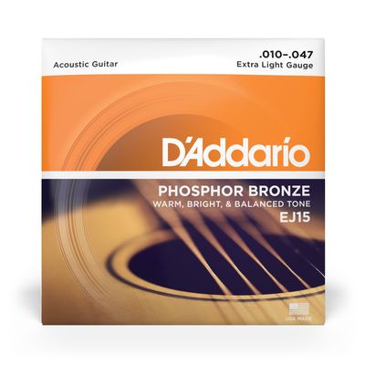 Imagen 2 del producto Set de cuerdas Guitarra Fósforo Bronze EJ15 X-Lite Daddario