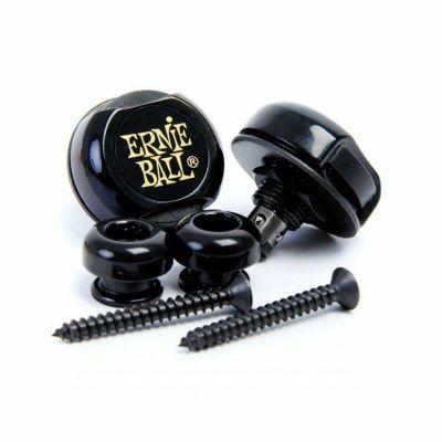 Imagen 2 del producto Strap Lock Jacquard Super Lock Negro Ernie Ball 4601
