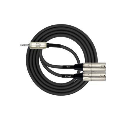 Cable Y Miniplug-2Xlr Macho 1M Y-370Pr-1M