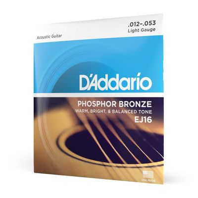 Imagen 2 del producto Set de cuerdas Guitarra Fósforo Bronze EJ16 Lite Daddario