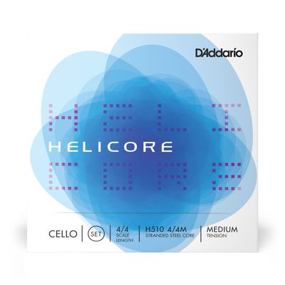 Imagen 2 del producto Set de cuerdas Cello 4/4 Helicore Med H510 4/4M Daddario