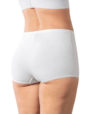 Imagen 2 del producto Leonisa Panties Boxer 72321 Blanco