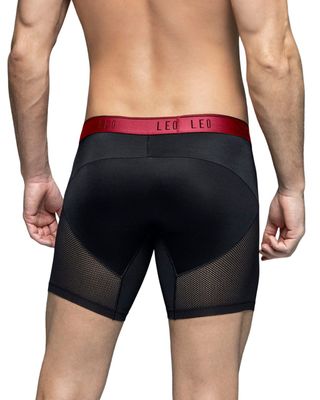 Imagen 2 del producto Ropa Interior Masculina Boxer Deportivo 033272N Negro y Rojo