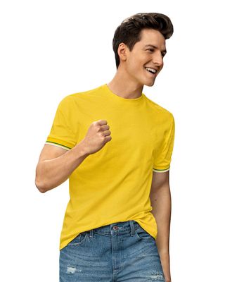 Leo Ropa Exterior Masculina Camiseta M2898
