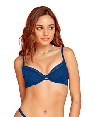 Imagen 1 del producto Leonisa Brasieres Bralette 091150 Azul Oscuro