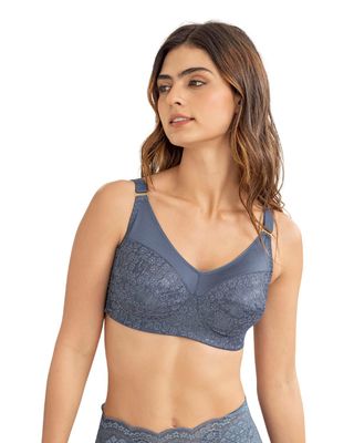Sostén Control 011715 Azul Grisáceo