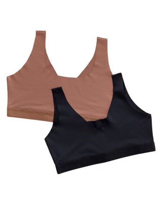 Leonisa Brasieres Top 91164X2 Café Medio / Negro