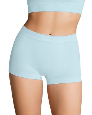 Leonisa Panties Boxer 092039 Azul Claro