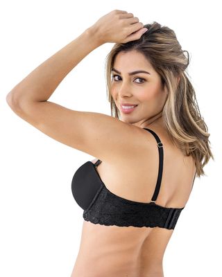 Imagen 2 del producto Sostén Triple Realce 091043 Negro
