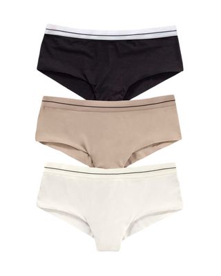 Imagen 2 del producto Calzón Hipsters y Cacheteros 92012X3 Perla / Negro / Café