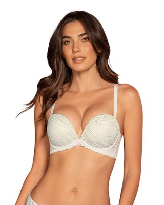 Brasieres Triple Realce 091043 Plateado