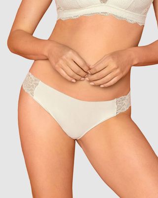 Imagen 2 del producto Calzón Brasilero 012968 Crema