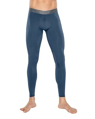 Leo Ropa Interior Masculina Boxer Largo 033314 Azul