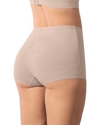 Imagen 2 del producto Leonisa Panties Boxer 72321 Café Claro