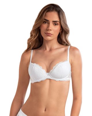Brasieres Realce Medio 091142 Blanco