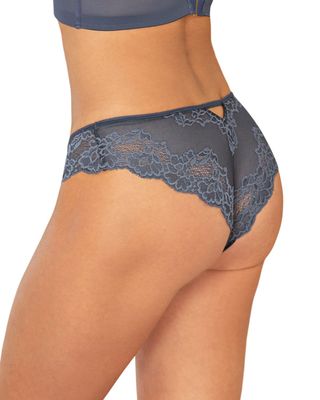 Imagen 2 del producto Leonisa Panties Hipsters y Cacheteros 092057 Azul Medio