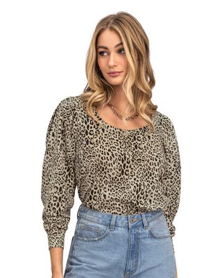 Imagen 1 del producto Leonisa Ropa Exterior Camiseta F6727  Animal Print
