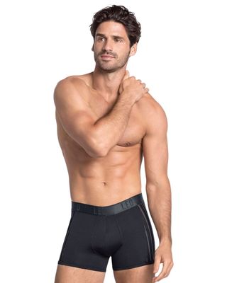 Ropa Interior Masculina Boxer Corto 033127 Negro