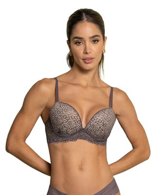 Sostén Realce Alto 71345 Vino Tinto