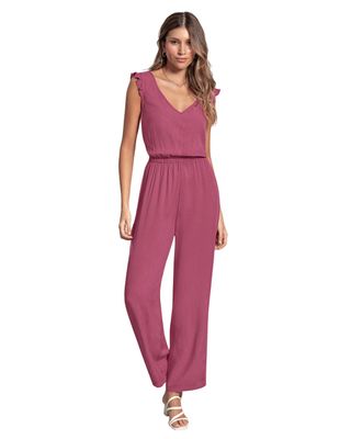 Imagen 1 del producto Leonisa Enterito largo manga sisa con bolero F7169 Rosado